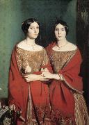 Theodore Chasseriau Two Sisters Spain oil painting reproduction